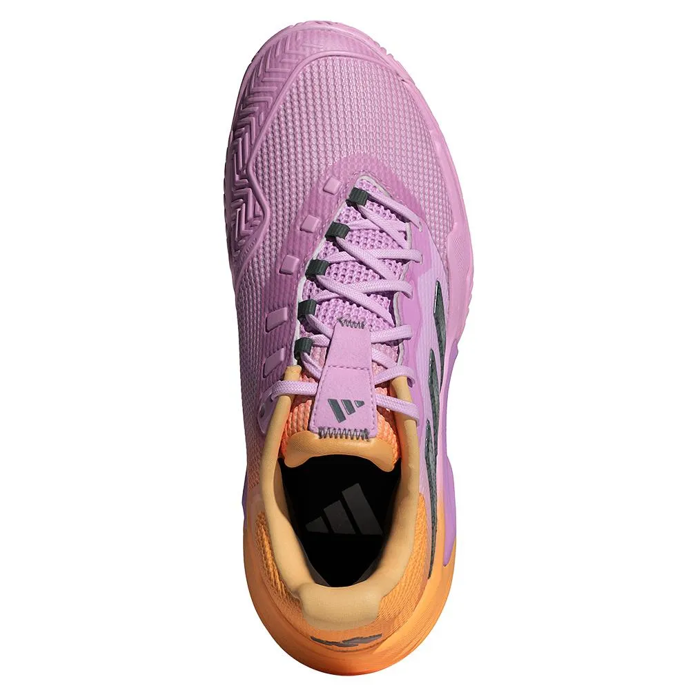 Women's Barricade 13 Tennis Shoes Hazy Orange and Legend Ivy