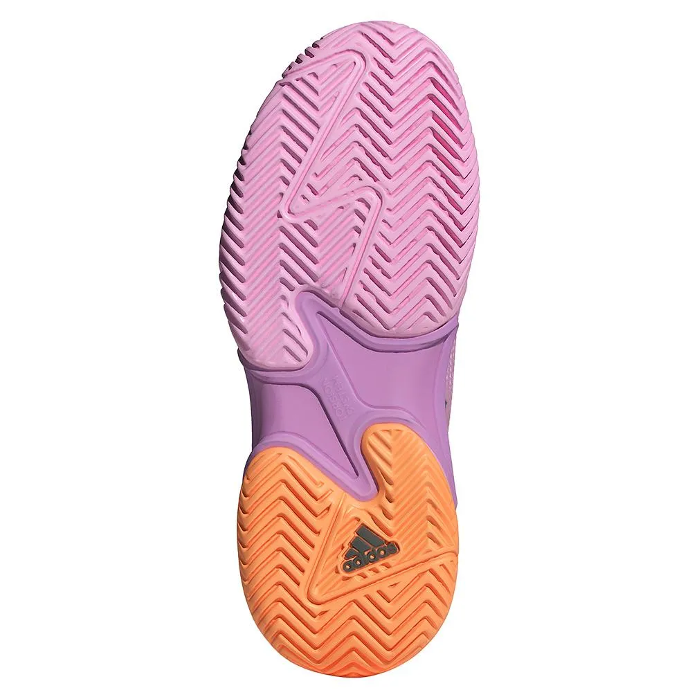 Women's Barricade 13 Tennis Shoes Hazy Orange and Legend Ivy