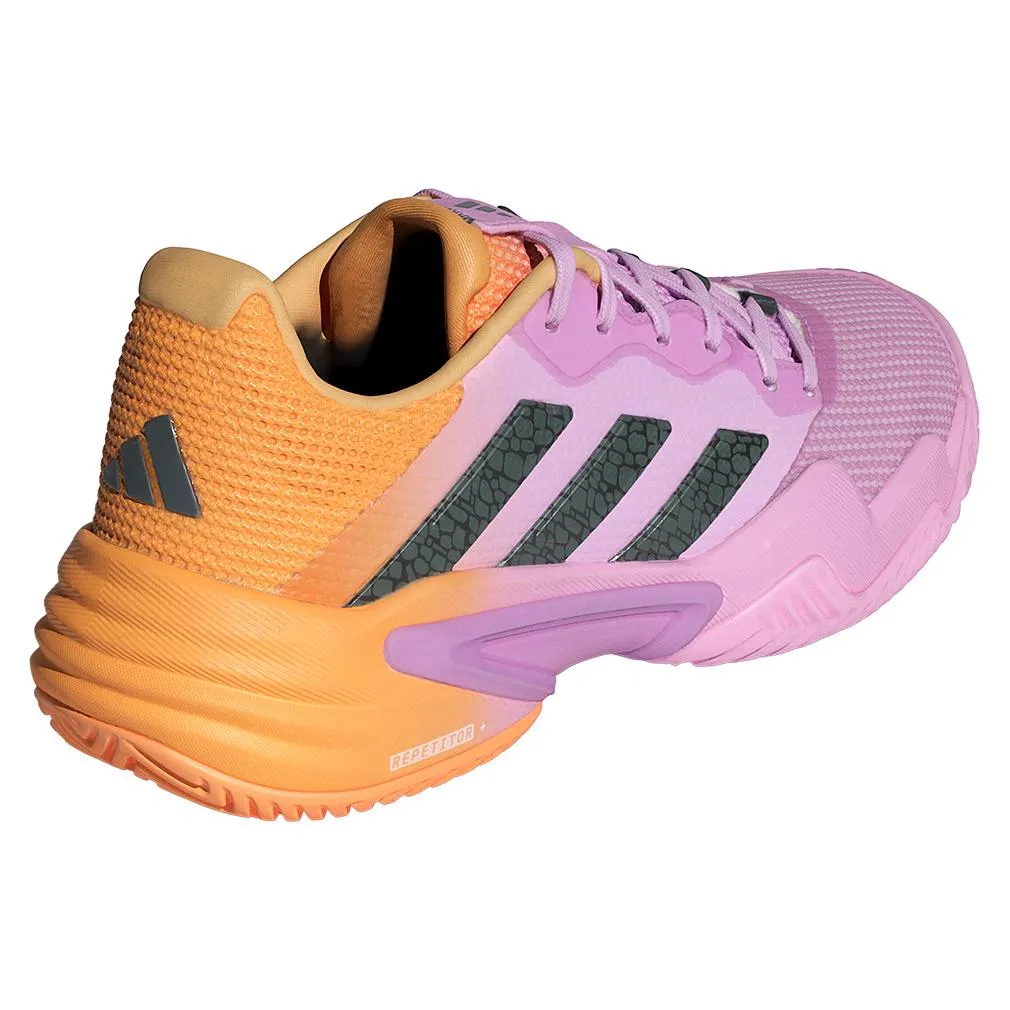 Women's Barricade 13 Tennis Shoes Hazy Orange and Legend Ivy