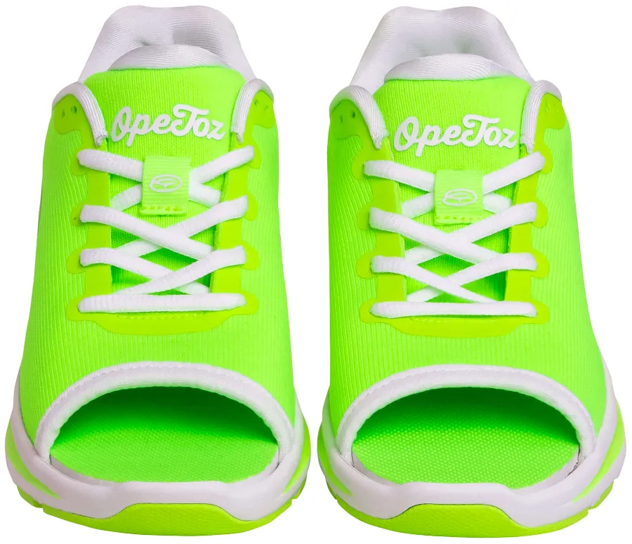 Women's Open Toe Sneaker Lime Green