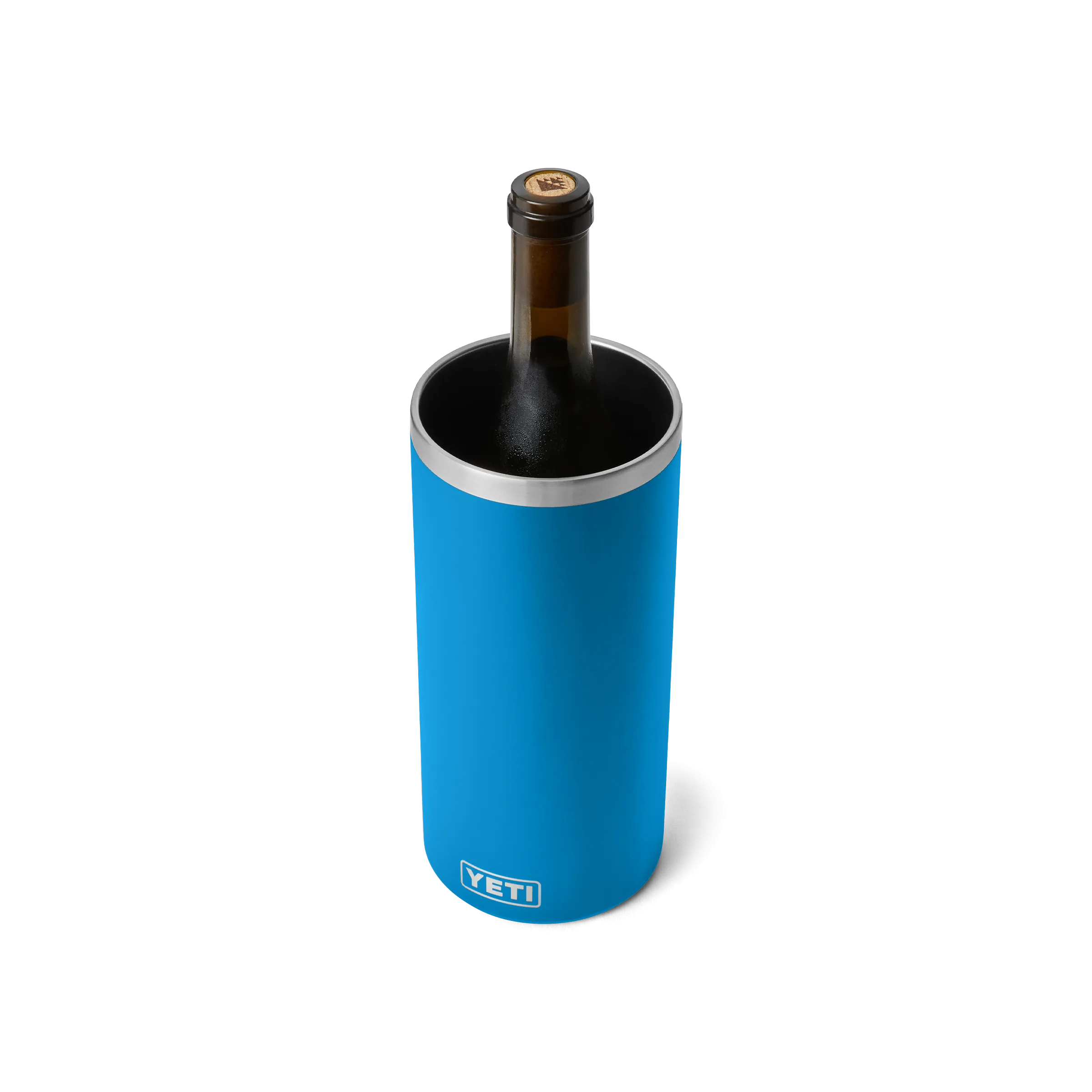 Yeti Rambler Wine Chiller - Big Wave Blue