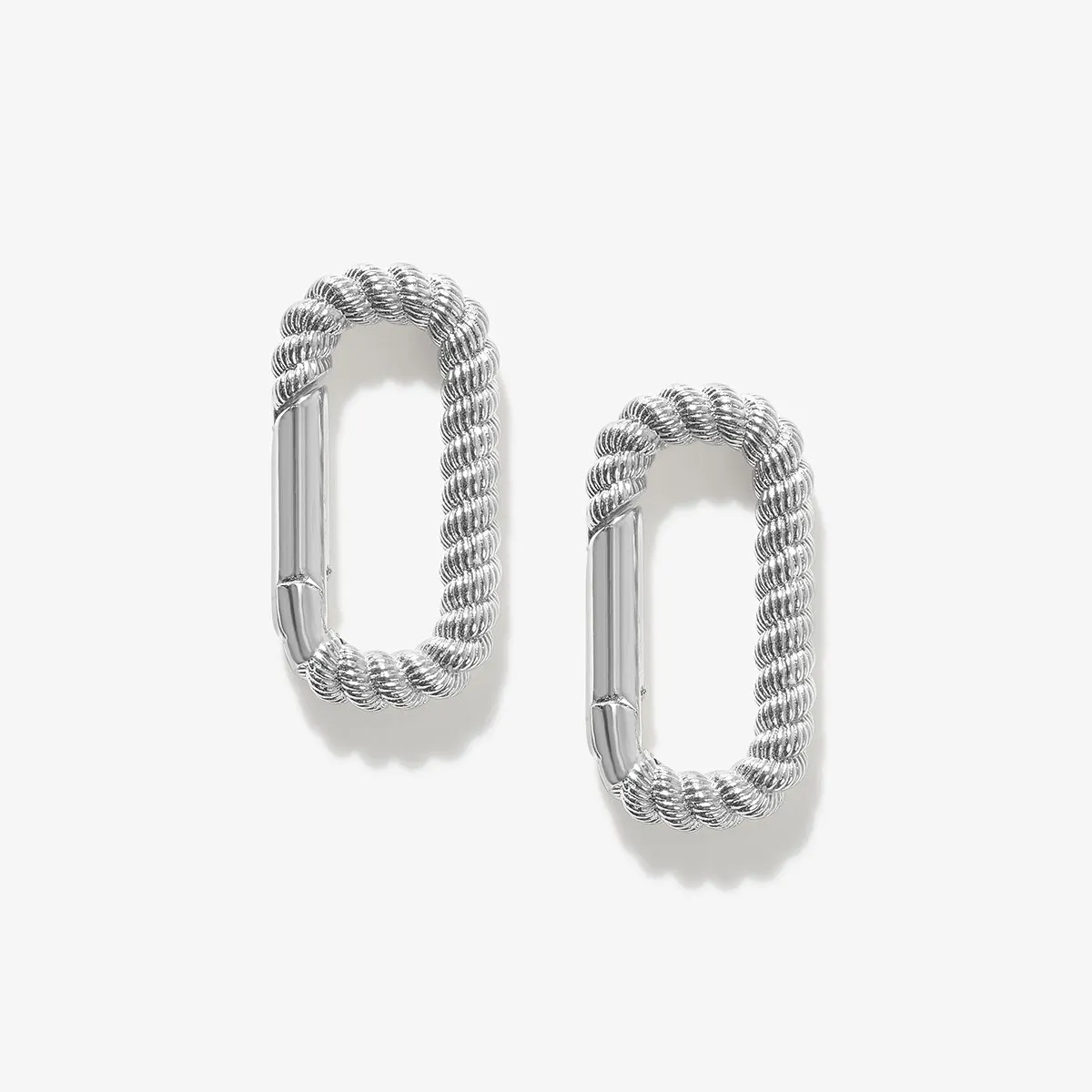 Zach carabiner earrings